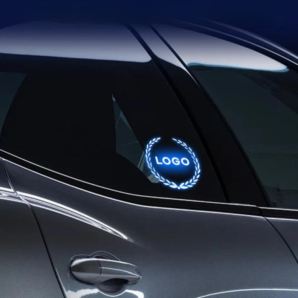 Logo de voiture à LED rechargeable – Effet néon