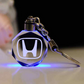 Porte-clés avec logo automobile en 3D en cristal